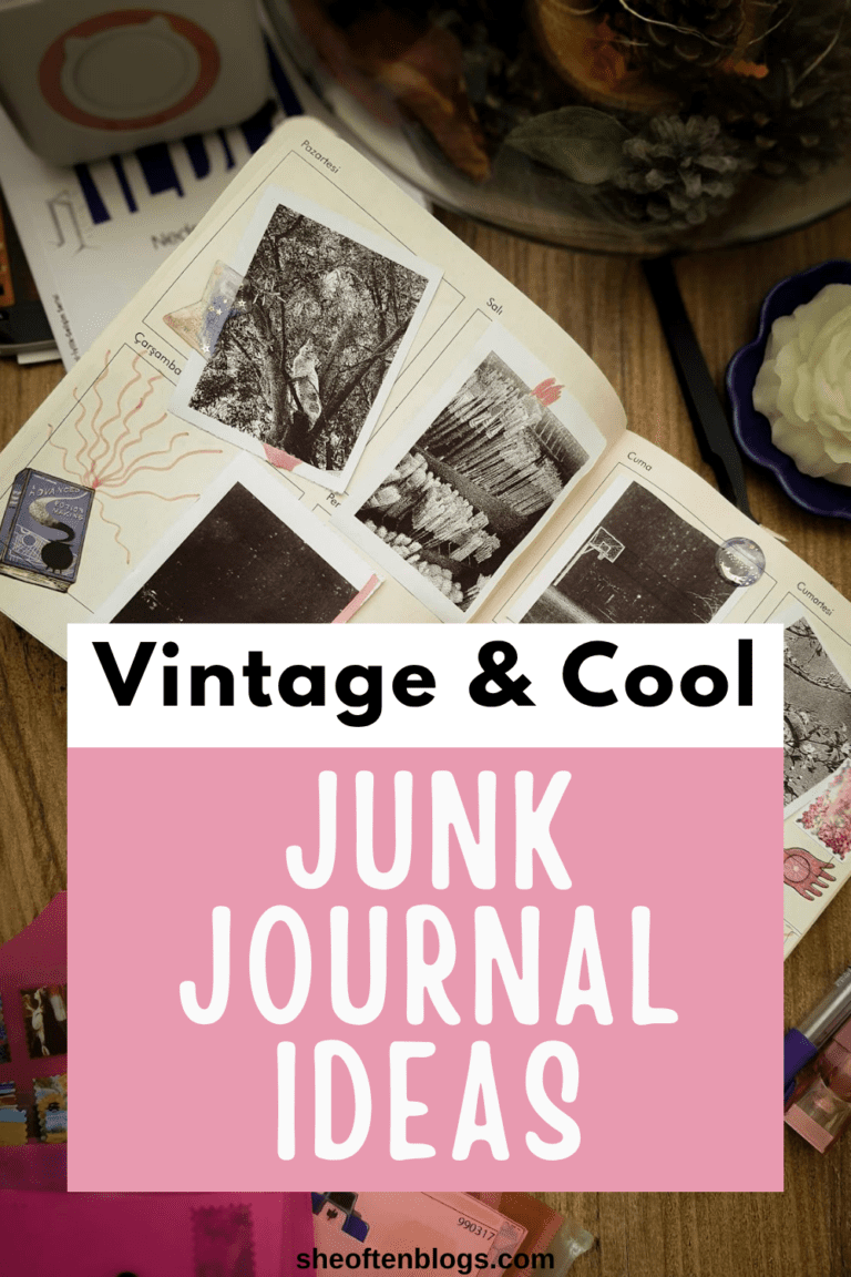 20 Creative Junk Journal Ideas You’ll Actually Want to Make - She Often ...