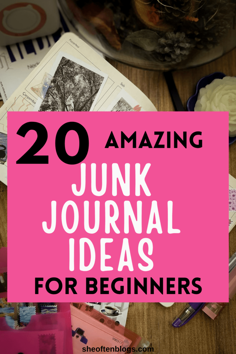 20 Creative Junk Journal Ideas You’ll Actually Want to Make - She Often ...